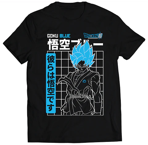 Polera Dragon Ball - Goku Blue | Anime Japonés