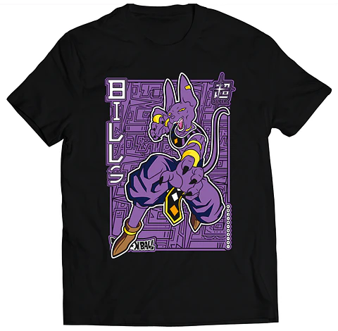 Polera Dragon Ball - Bills | Anime Japonés