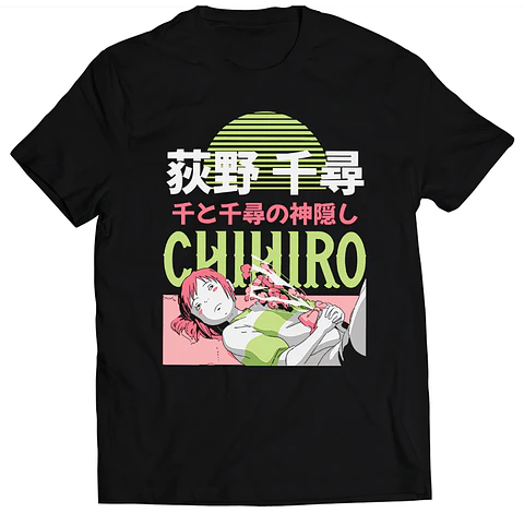 Polera Estudio Ghibli -  Chihiro | Anime Japonés