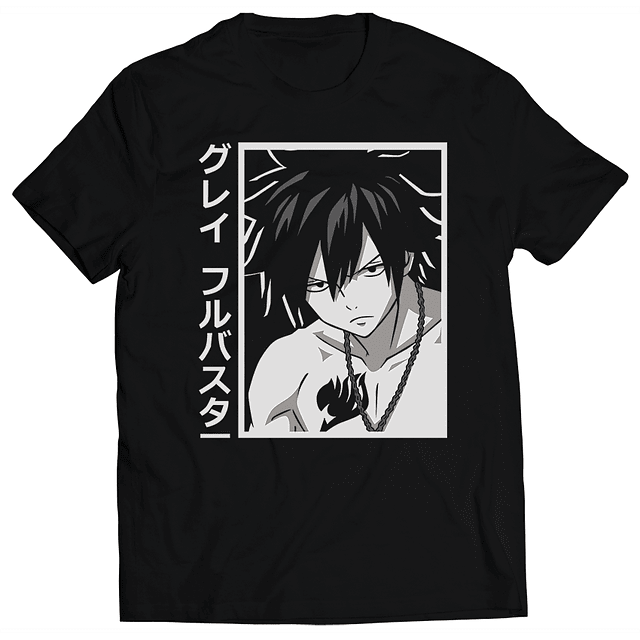 Polera Fairy Tail - Gray Fullbuster