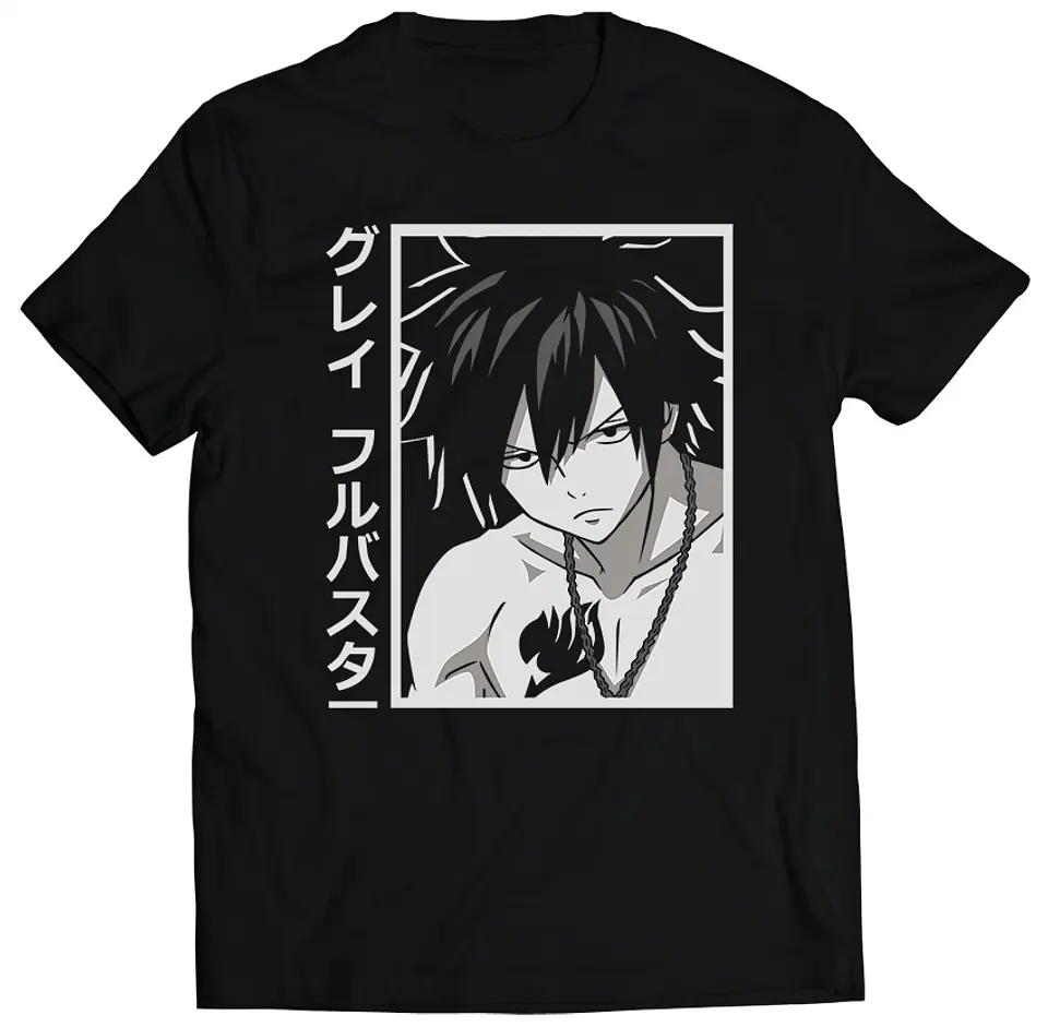Polera Fairy Tail - Gray Fullbuster | Anime Japonés 1