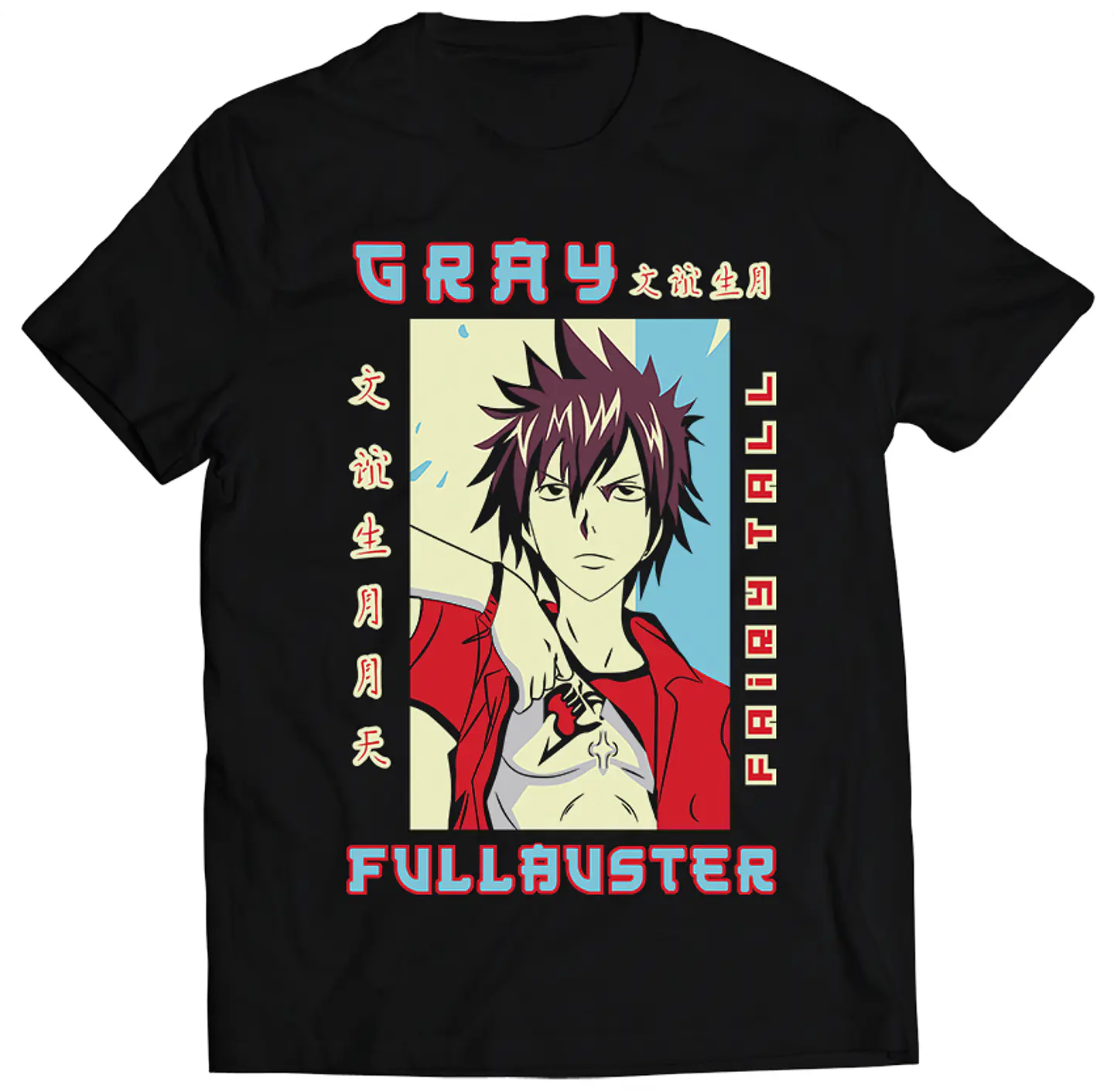 Polera Fairy Tail - Grey Fullbuster Color | Anime Japonés 1