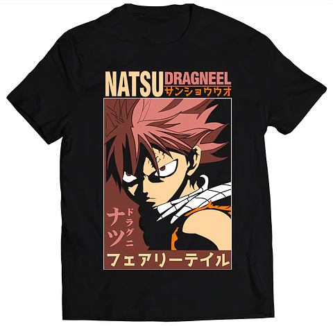 Polera Fairy Tail - Mad Natsu | Anime Japonés