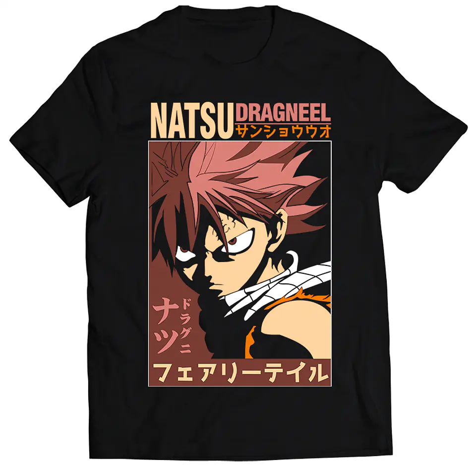 Polera Fairy Tail - Mad Natsu | Anime Japonés 1