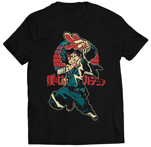 Polera My Hero Academia - Deku Color | Anime Japonés
