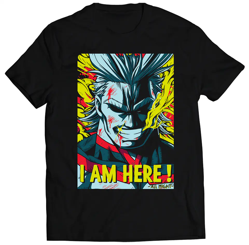 Polera My Hero Academia - All Might I'm Here | Anime Japonés 1