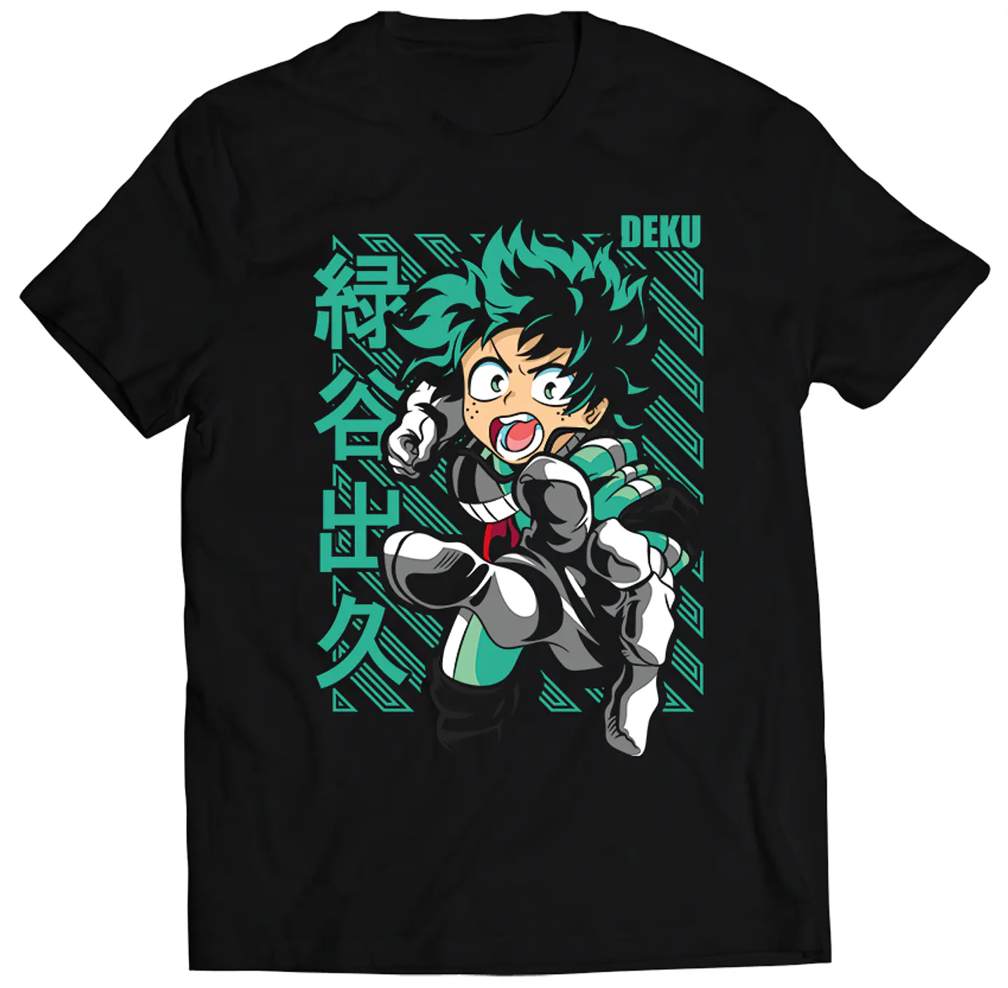 Polera My Hero Academia - Deku Verde | Anime Japonés 1