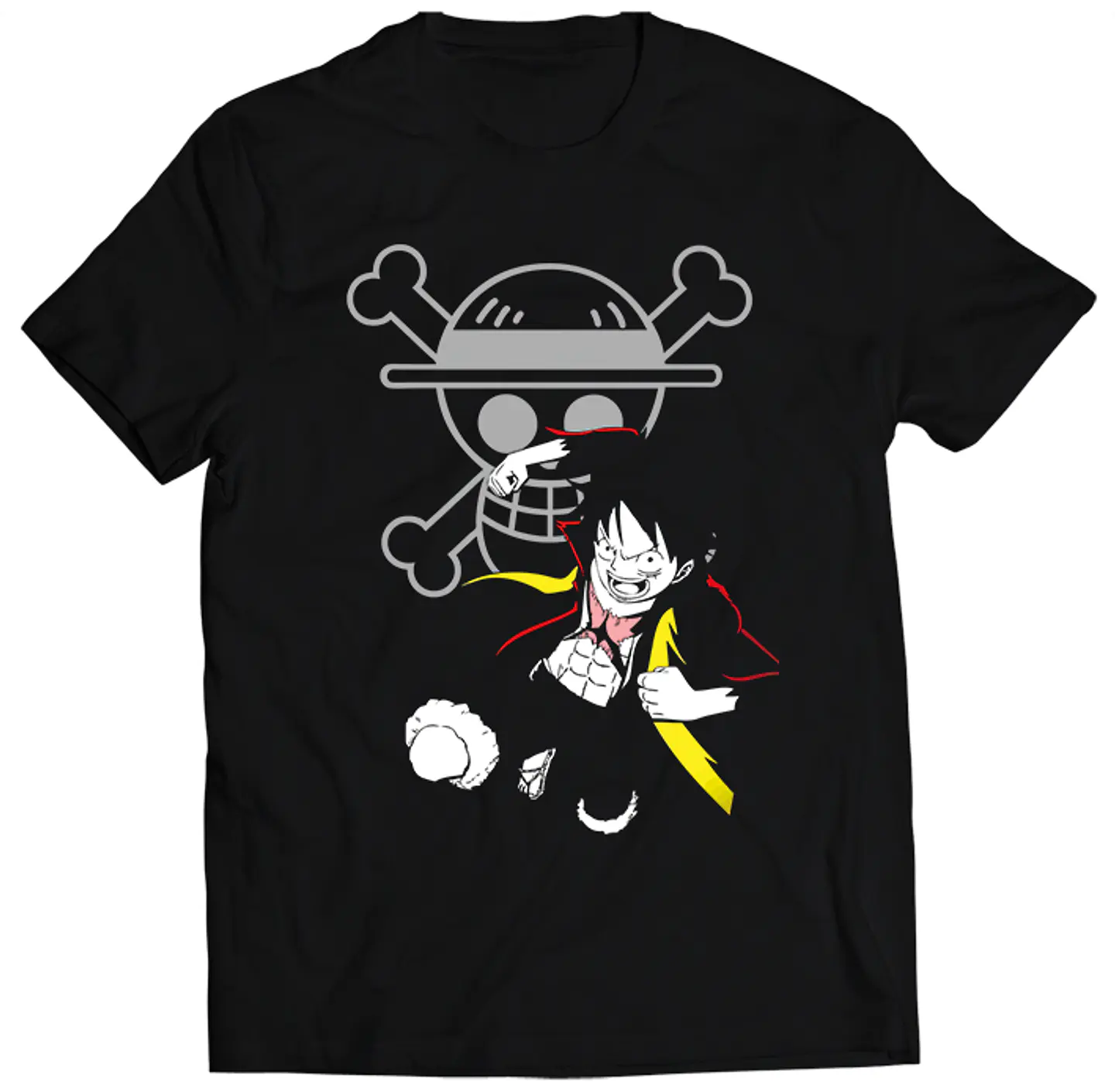 Polera One Piece - Luffy y Logo | Anime Japonés 1