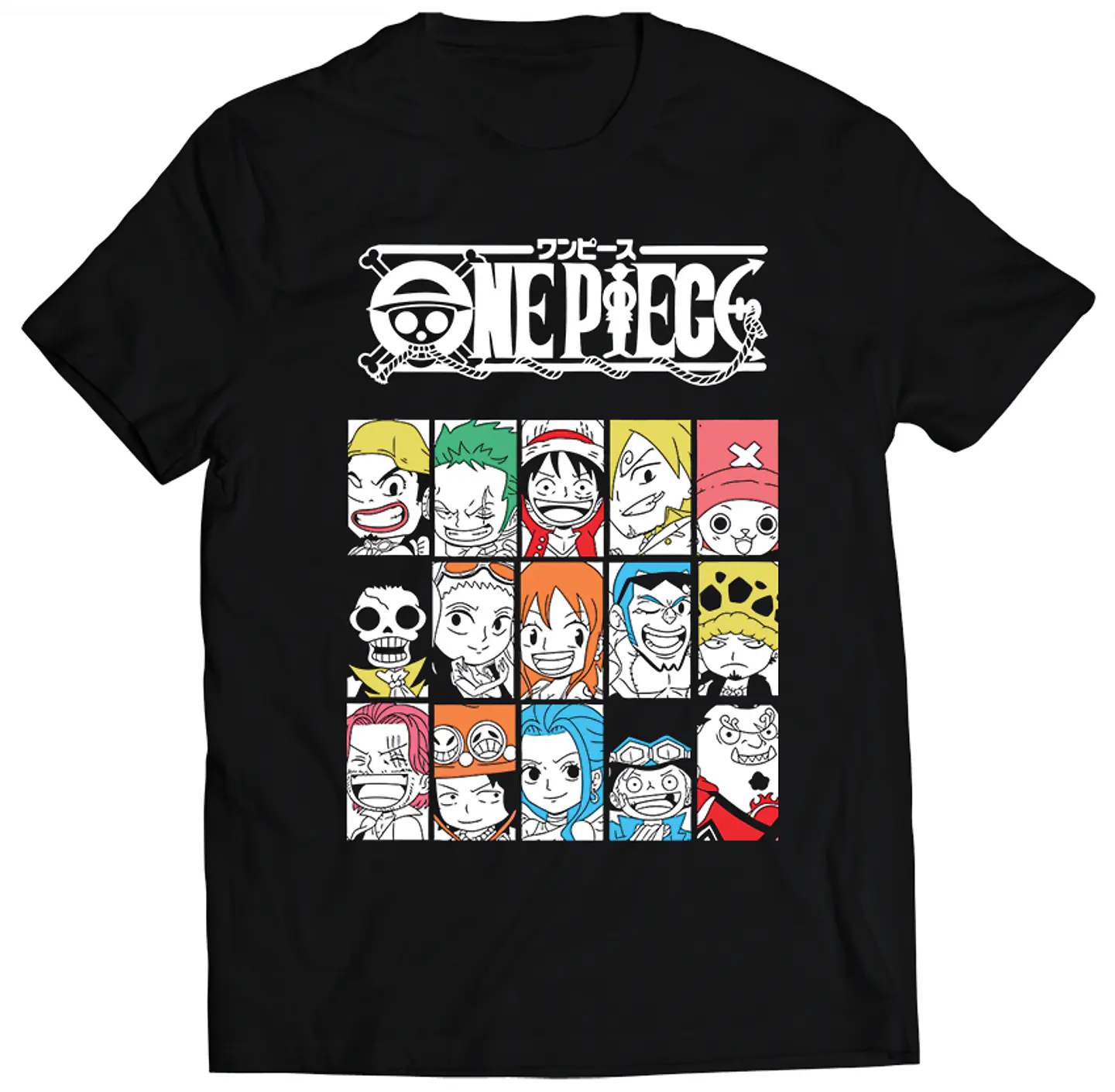 Polera One Piece - Chibi Colección | Anime Japonés 1