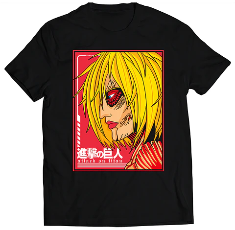 Polera Shingeki No Kyojin - Titan Femenino | Anime Japonés