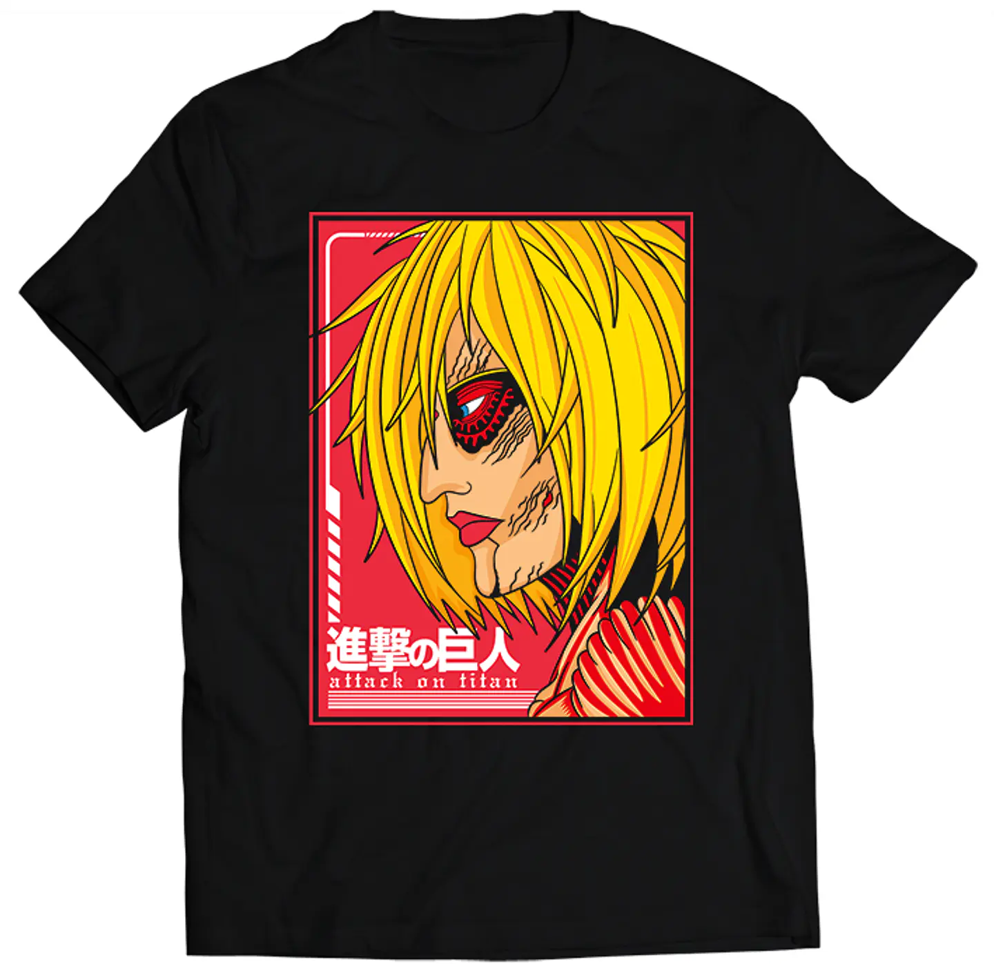 Polera Shingeki No Kyojin - Titan Femenino | Anime Japonés 1
