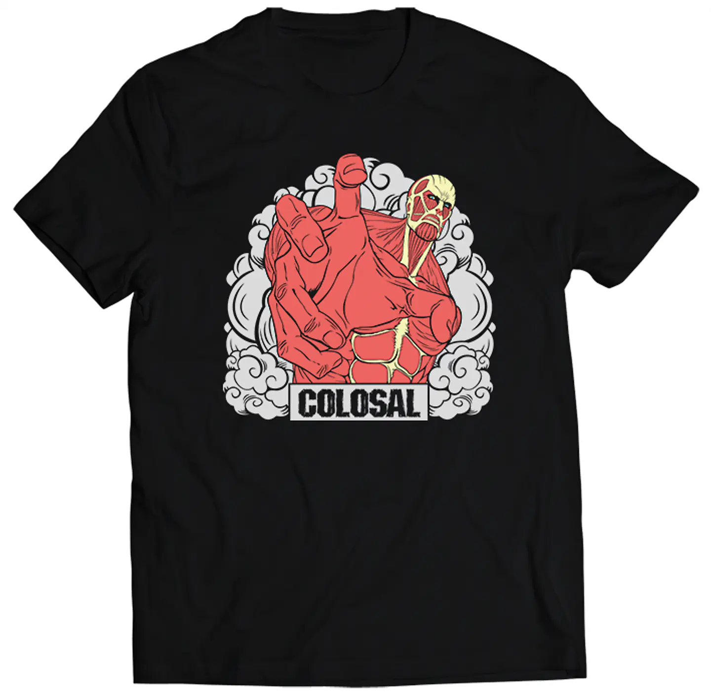 Polera Shingeki No Kyojin - Colosal | Anime Japonés 1