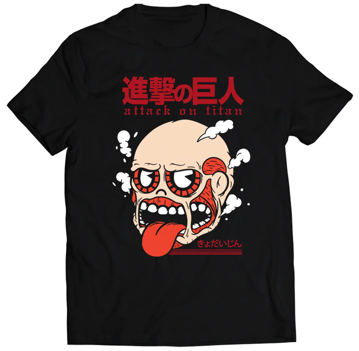 Polera Shingeki No Kyojin - Titan Cansado | Anime Japonés 1