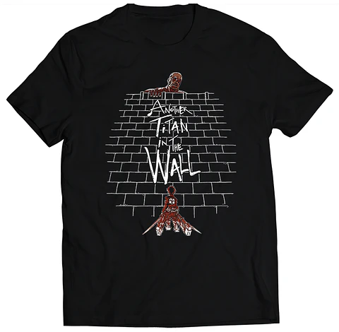 Polera Shingeki No Kyojin - Another Titan in The Wall | Anime Japonés