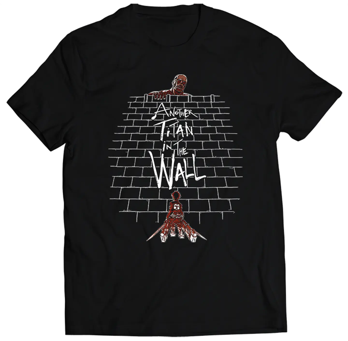 Polera Shingeki No Kyojin - Another Titan in The Wall | Anime Japonés 1