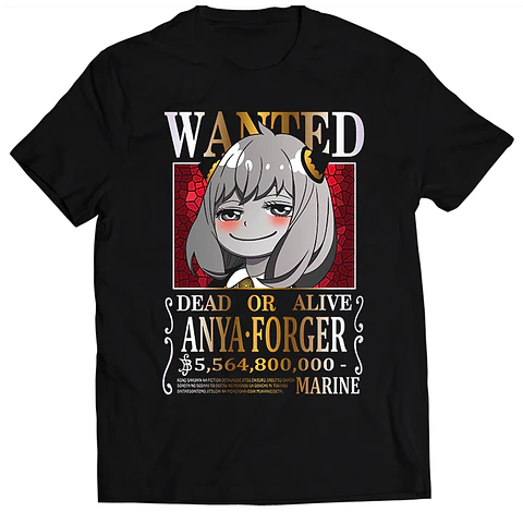 Polera Spy x Family - Se Busca Anya Forger | Anime Japonés