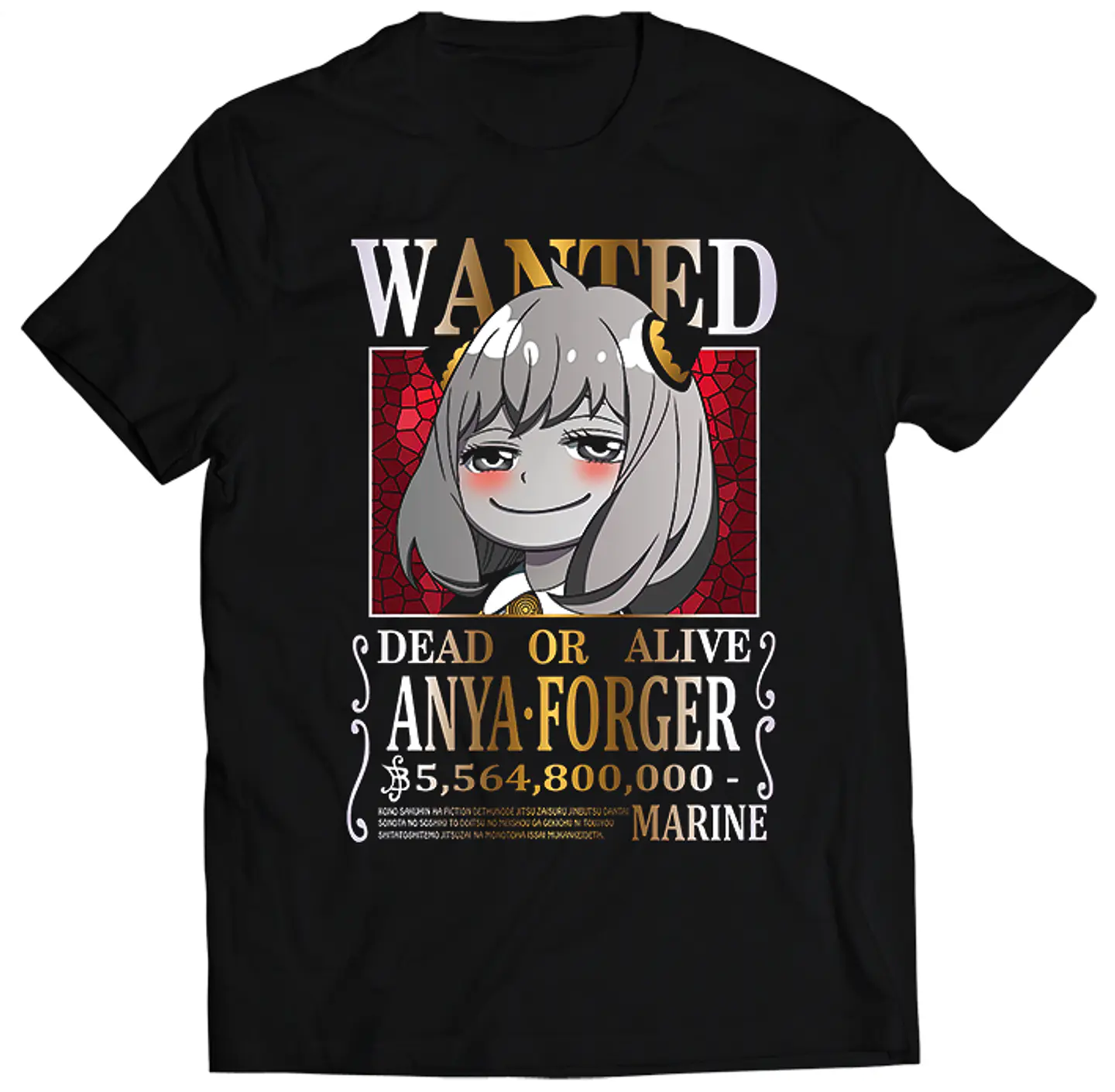Polera Spy x Family - Se Busca Anya Forger | Anime Japonés 1