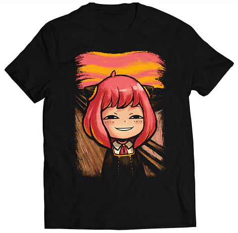 Polera Spy x Family - Anya Pintura | Anime Japonés