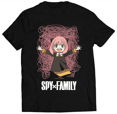 Polera Spy x Family - Happy Anya | Anime Japonés