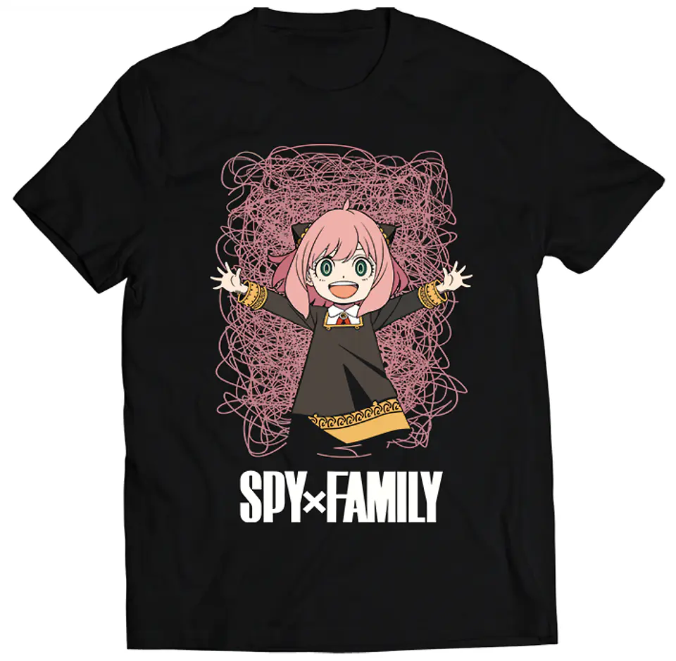 Polera Spy x Family - Happy Anya | Anime Japonés 1