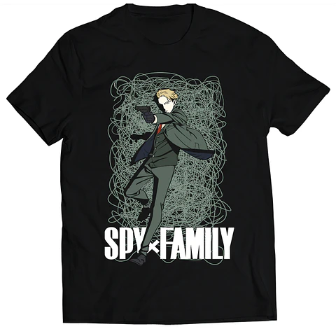 Polera Spy x Family - Lloid Forger | Anime Japonés