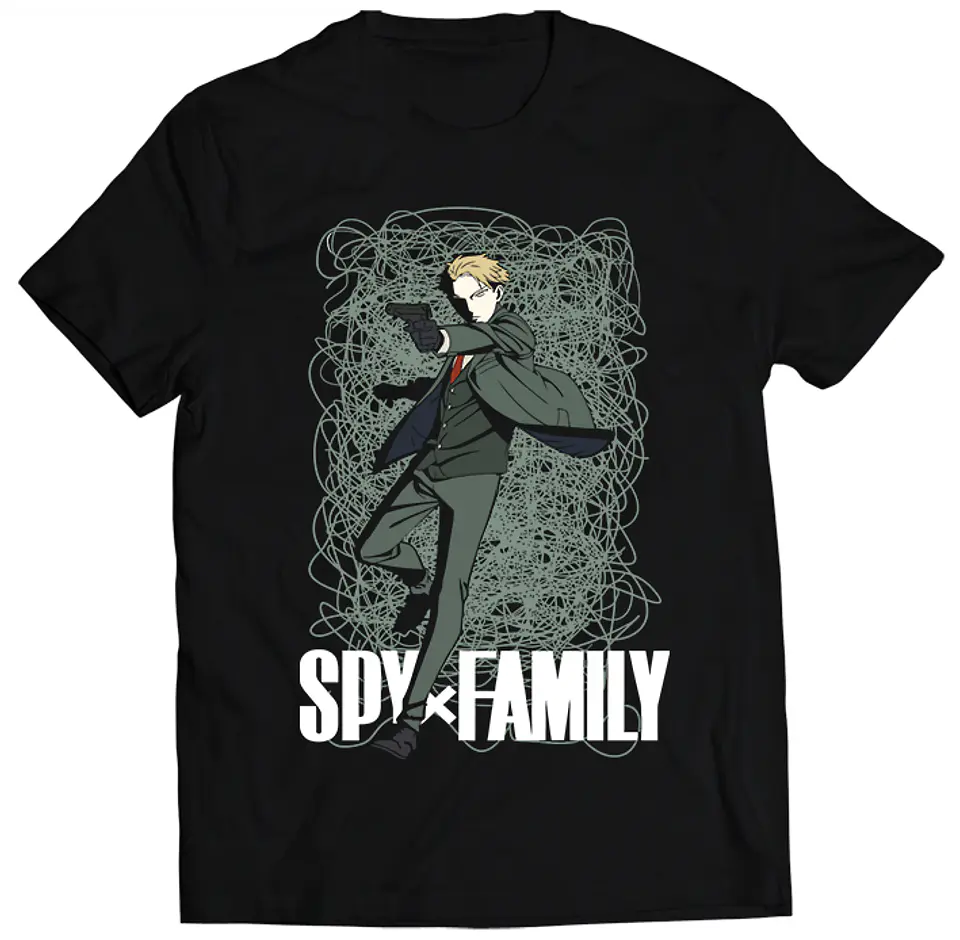 Polera Spy x Family - Lloid Forger | Anime Japonés 1