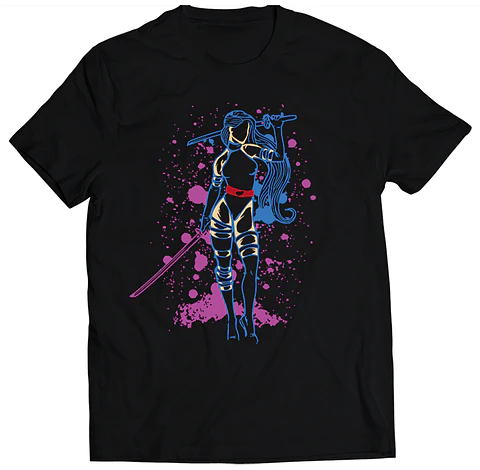 Polera Marvel X - Men / Psilocke | Estilo Exclusivo