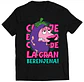Polera Coraje el Perro Valiente - Berenjena | Estilo Exclusivo - Miniatura 1