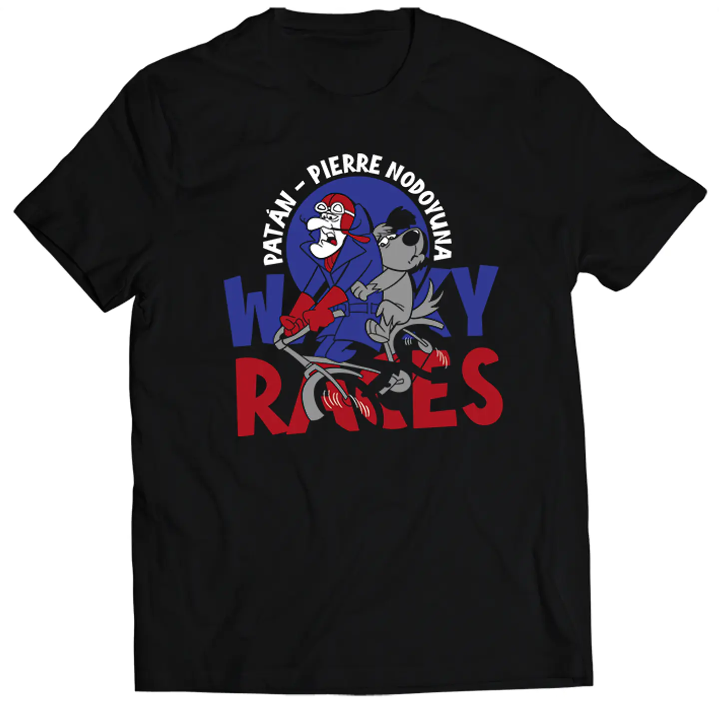 Polera Dibujos Animados Hanna-Barbera / Autos Locos | Estilo Exclusivo 1