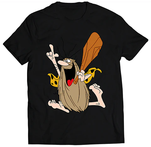 Polera Dibujos Animados Hanna-Barbera / Capitán Cavernícola | Estilo Exclusivo
