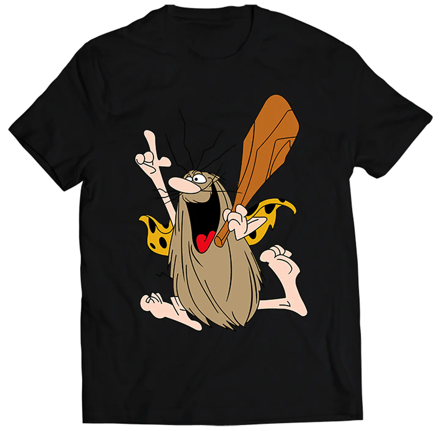 Polera Dibujos Animados Hanna-Barbera / Capitán Cavernícola | Estilo Exclusivo 1