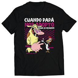 Polera La Vaca y El Pollito - Adoptados