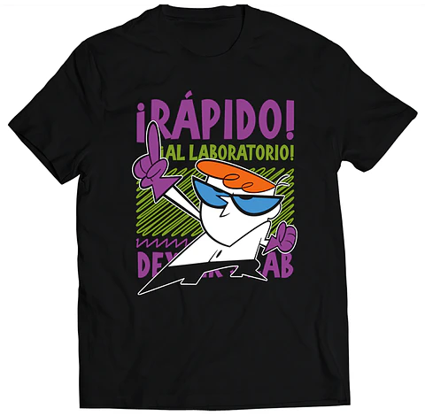 Polera Laboratorio de Dexter - Dex | Estilo Exclusivo