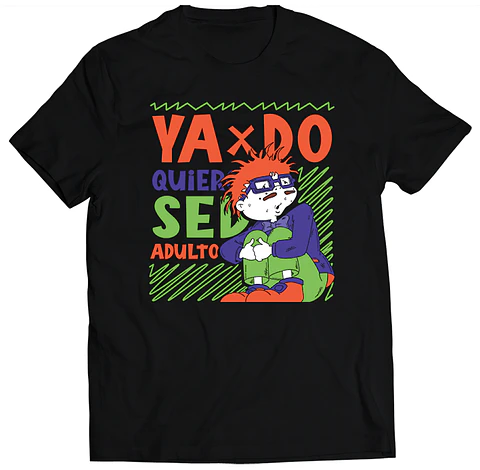 Polera Rugrats - Carlitos No Quiedo Sed Adulto | Estilo Exclusivo