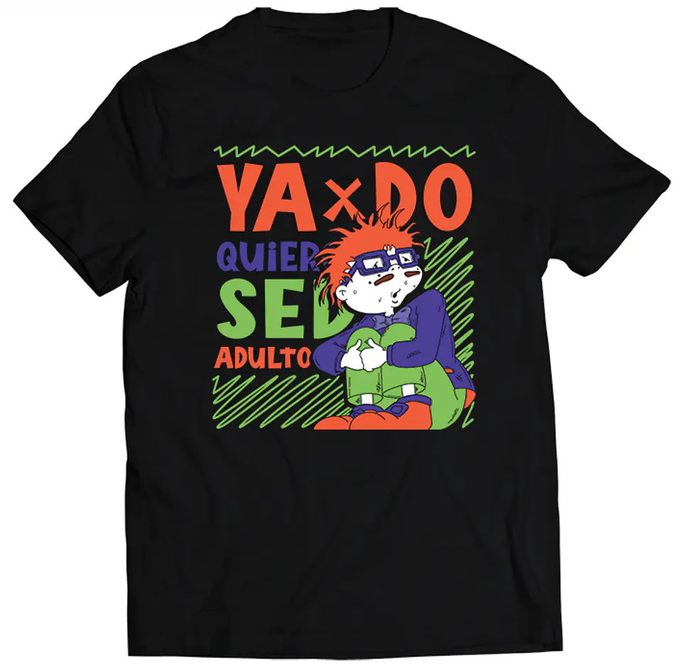 Polera Rugrats - Carlitos No Quiedo Sed Adulto | Estilo Exclusivo 1