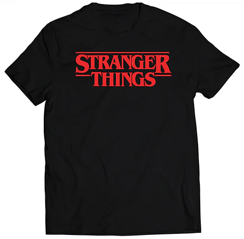 Polera Series - Stranger Things - Logo | Estilo Exclusivo