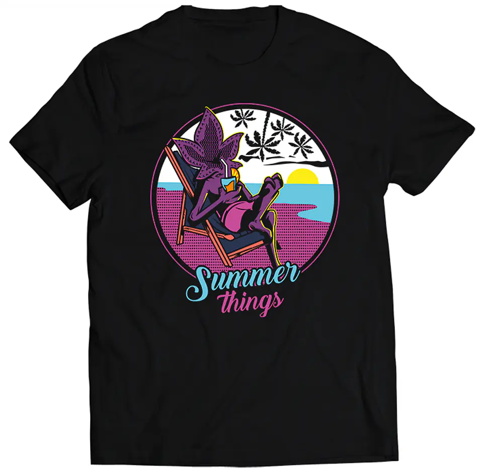 Polera Series - Stranger Things - Summer Things | Estilo Exclusivo 1