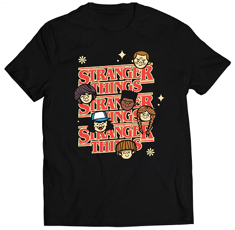 Polera Series - Stranger Things - Little Things | Estilo Exclusivo