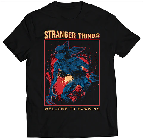 Polera Series - Stranger Things - Welcome to Hawkins | Estilo Exclusivo