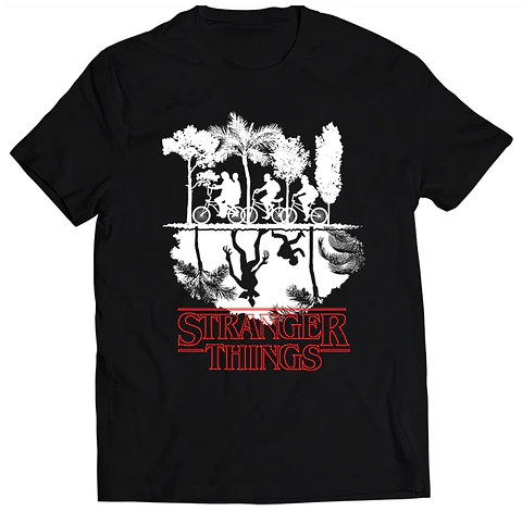 Polera Series - Stranger Things - Upside Down | Estilo Exclusivo