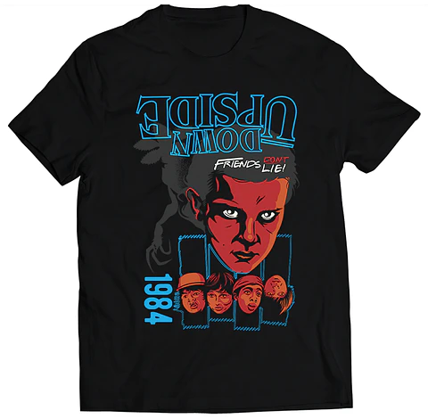 Polera Series - Stranger Things - Los Amigos No Mienten | Estilo Exclusivo