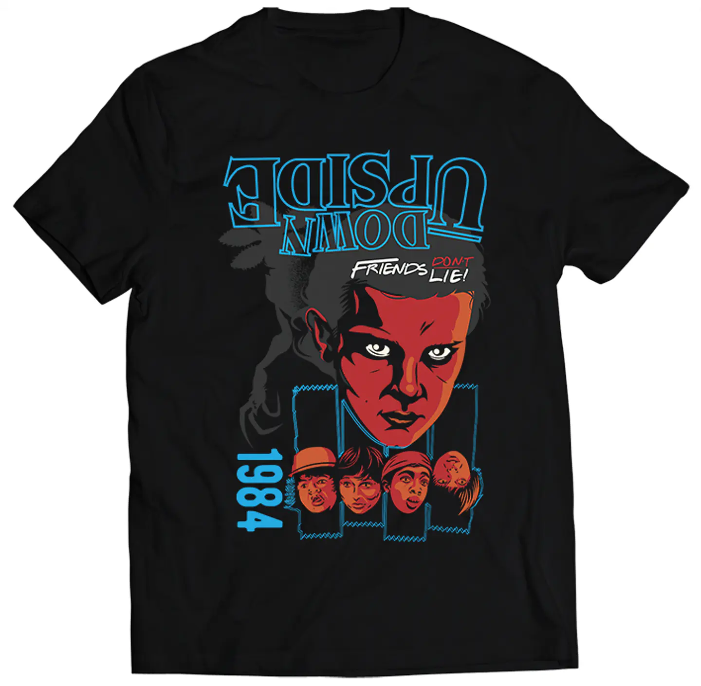 Polera Series - Stranger Things - Los Amigos No Mienten | Estilo Exclusivo 1