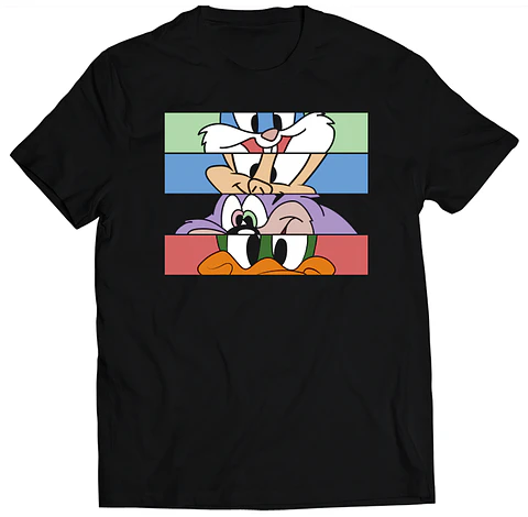 Polera Tiny Tunes - 4 Miradas | Estilo Exclusivo