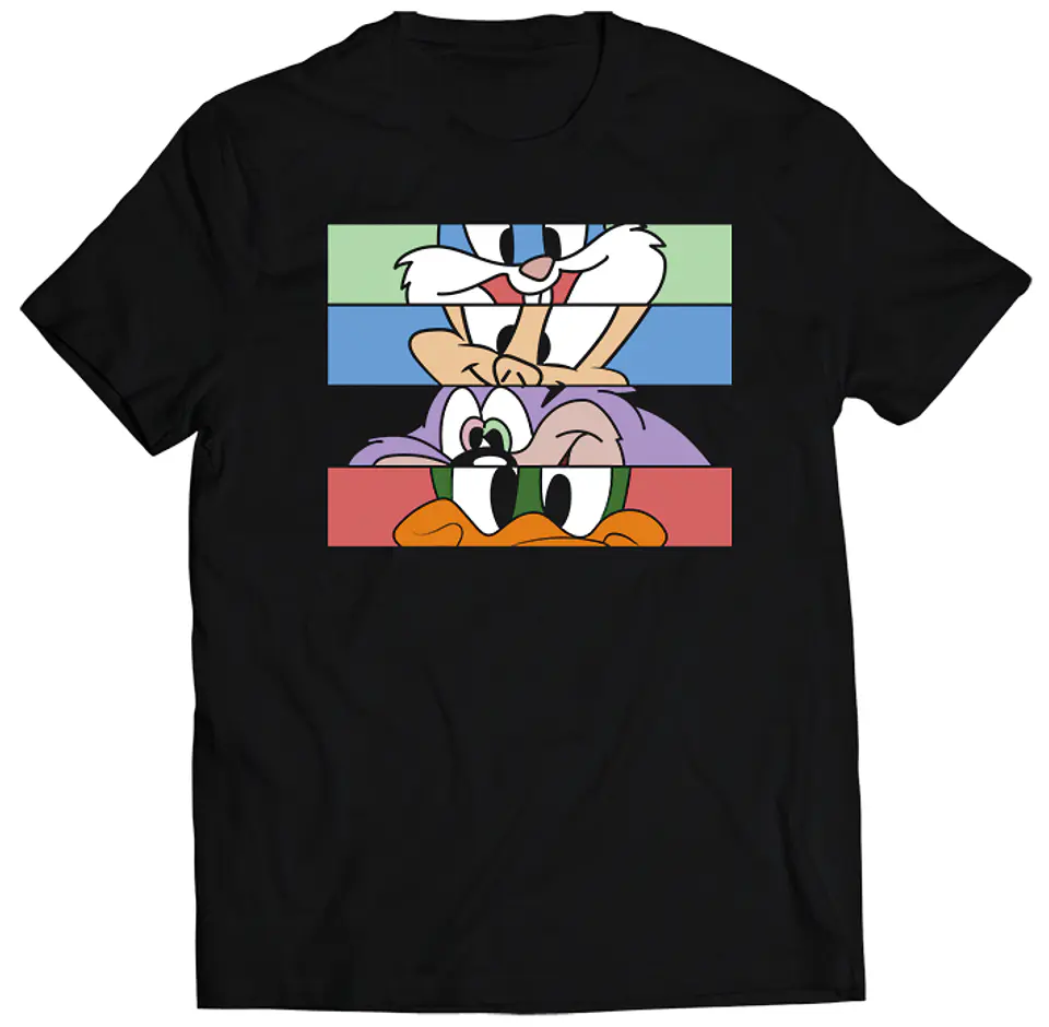 Polera Tiny Tunes - 4 Miradas | Estilo Exclusivo 1