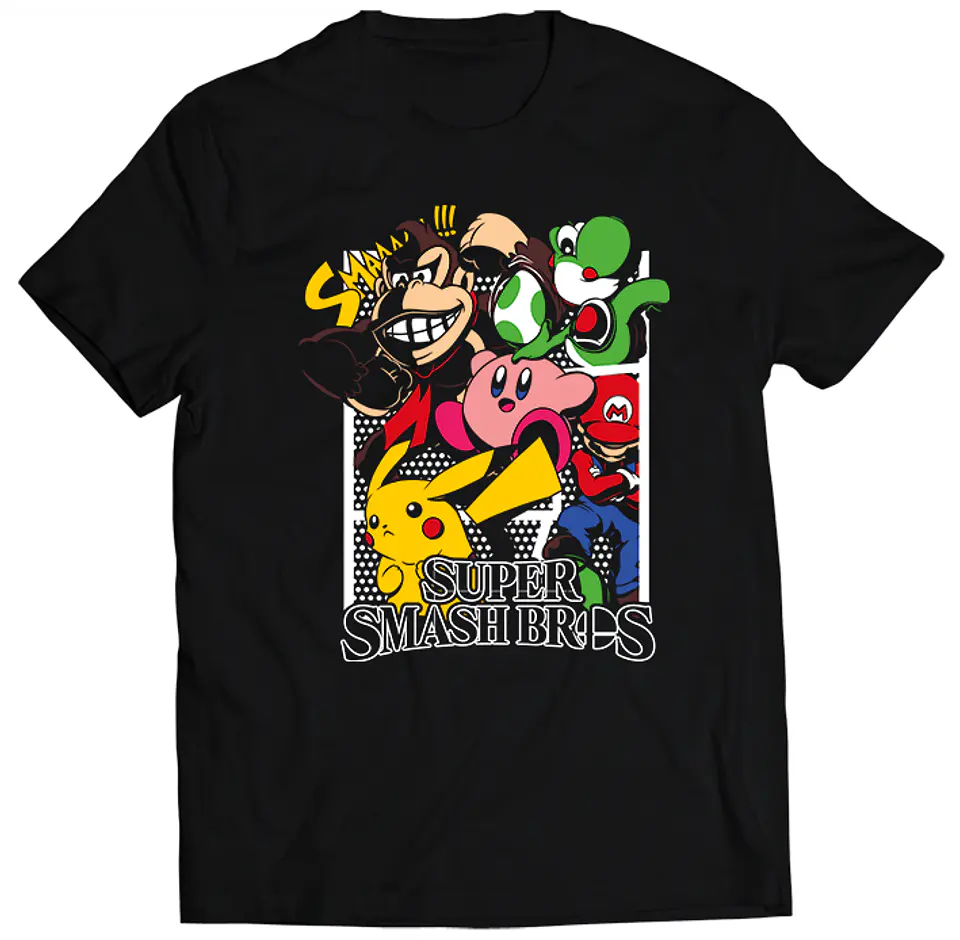 Polera Smash Bros | Ropa Gamer 1