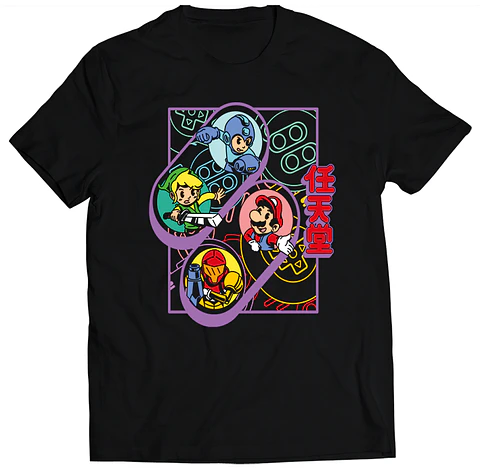 Polera Nintendo Retro Gaming | Ropa Gamer