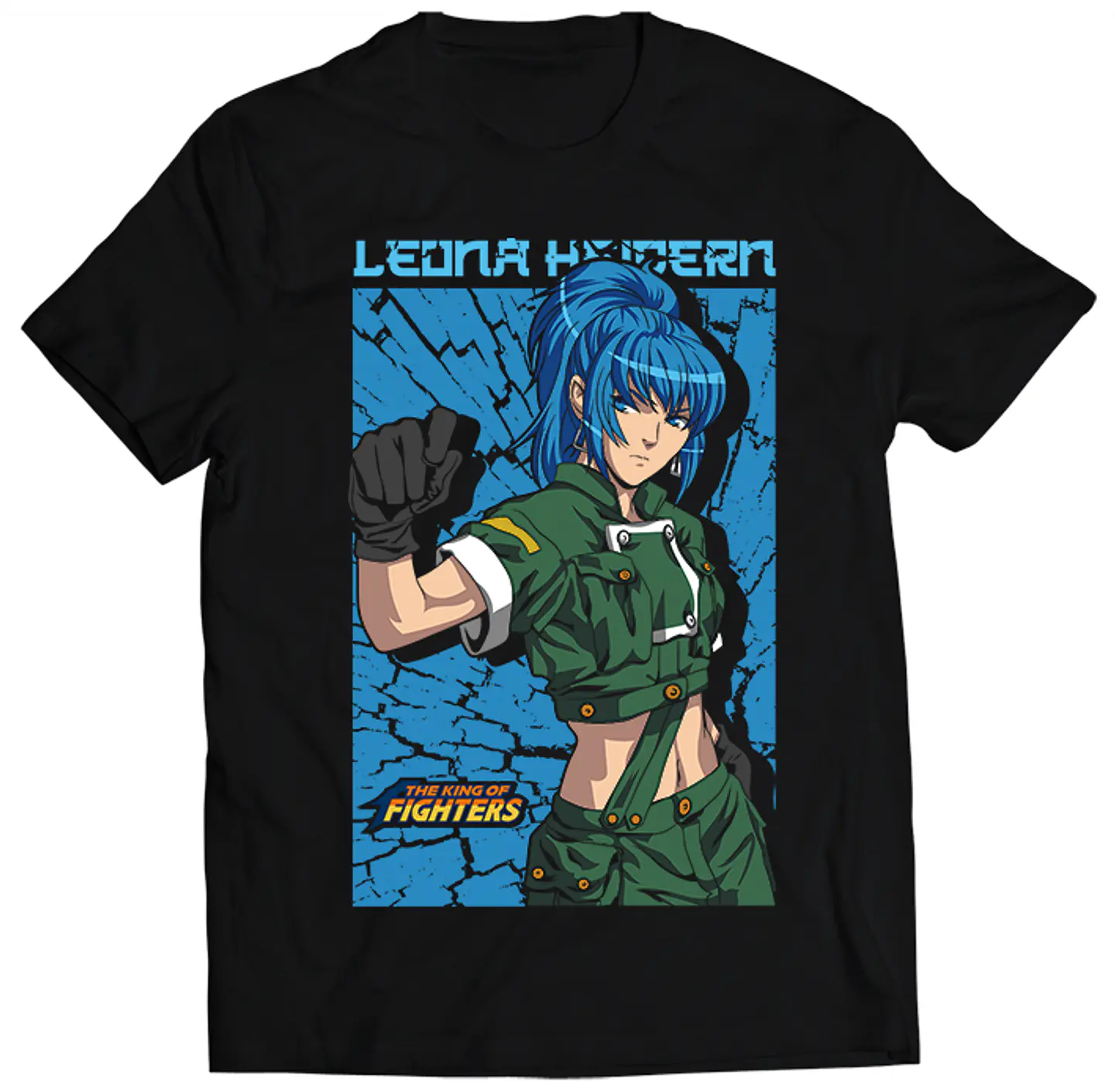 Polera The King of Fighters - Leona Heidern | Ropa Gamer 1