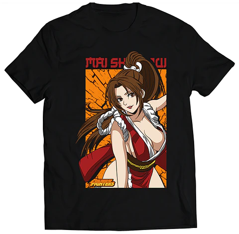 Polera The King of Fighters - Mai Shiranui | Ropa Gamer
