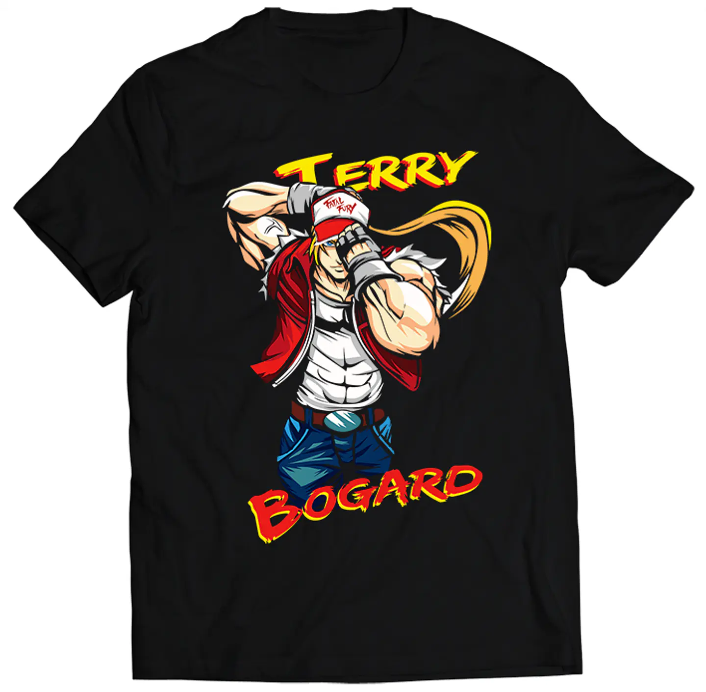 Polera The King of Fighters - Terry Bogard | Ropa Gamer 1