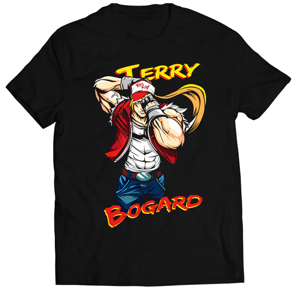 Polera The King of Fighters - Terry Bogard | Ropa Gamer 1
